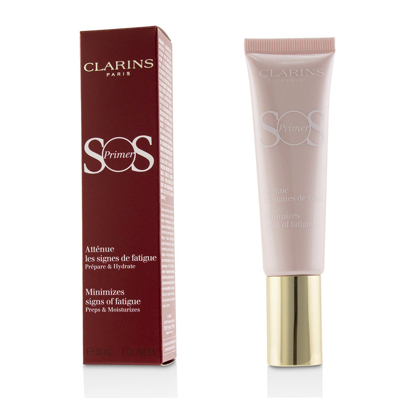 Clarins SOS Primer - # 01 Rose (Minimizes Signs Of Fatigue) 