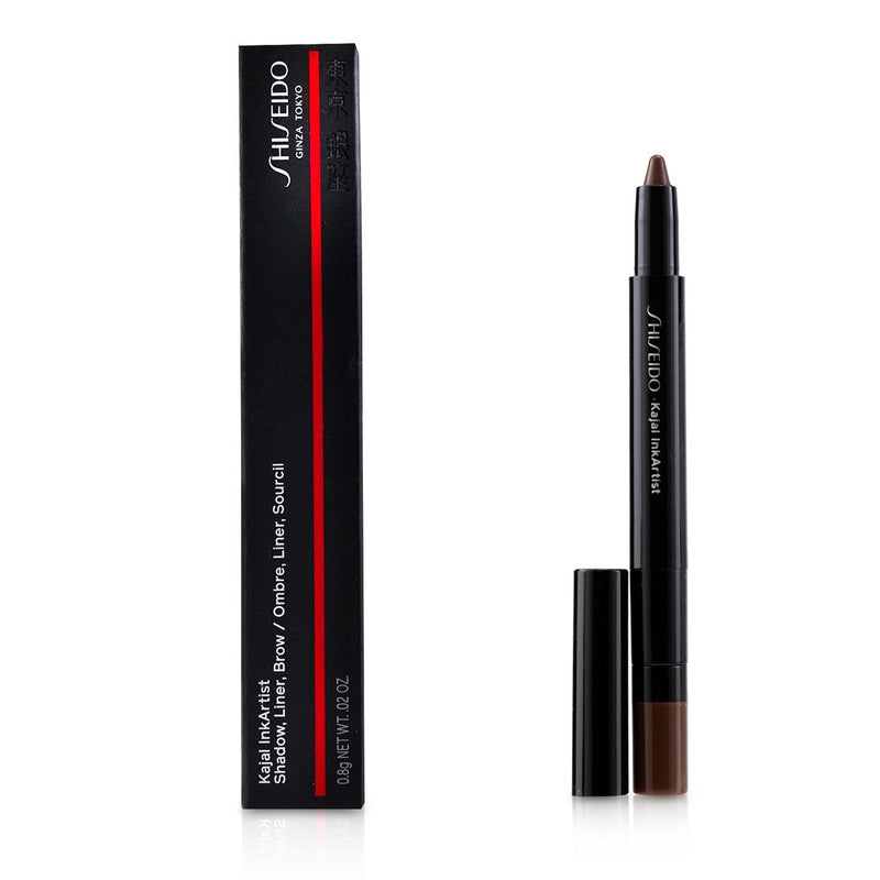 Shiseido Kajal InkArtist (Shadow, Liner, Brow) - # 01 Tea House (Brown) 