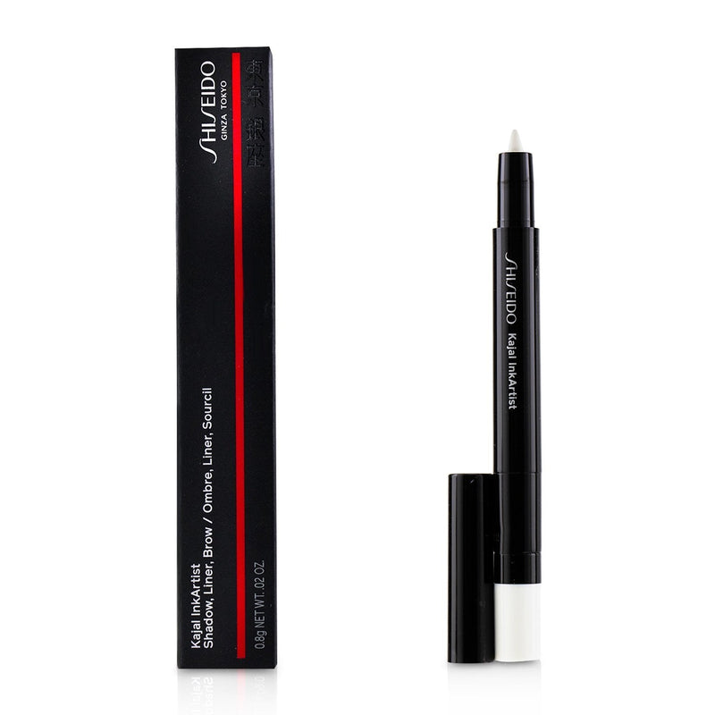 Shiseido Kajal InkArtist (Shadow, Liner, Brow) - # 10 Kabuki White (White)  0.8g/0.02oz