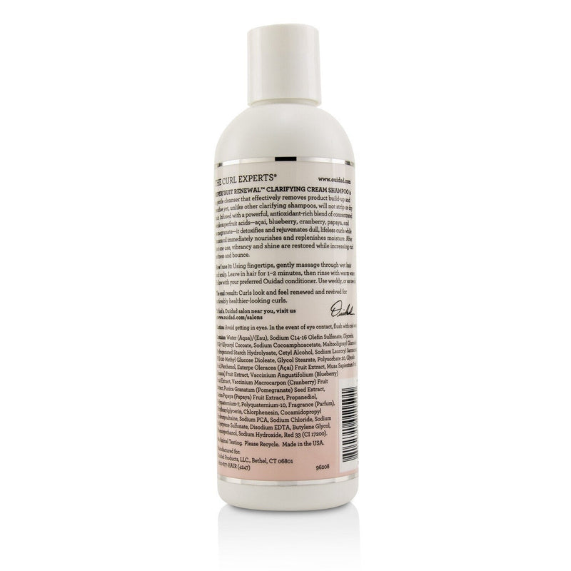 Ouidad Superfruit Renewal Clarifying Cream Shampoo (All Textures) 