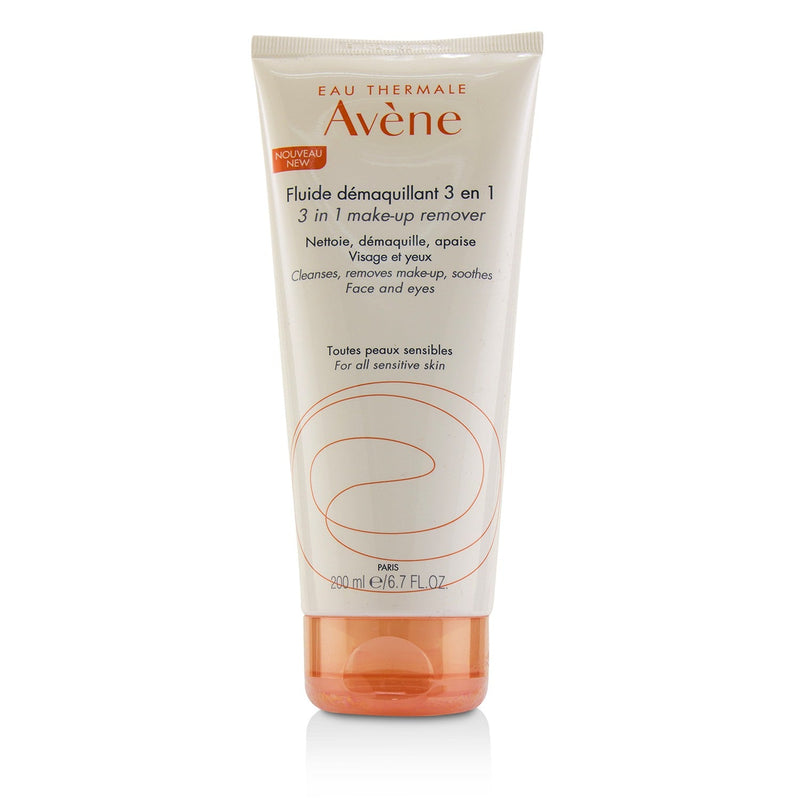 Avene 3 In 1 Make-Up Remover (Face & Eyes) - For All Sensitive Skin 