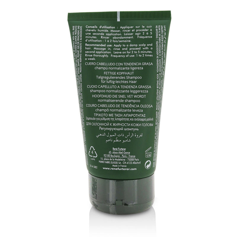 Rene Furterer Curbicia Purifying Ritual Normalizing Lightness Shampoo (Scalp Prone To Oiliness) 