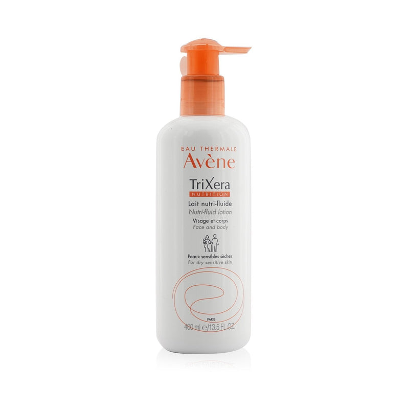 Avene TriXera Nutrition Nutri-Fluid Face & Body Lotion - For Dry Sensitive Skin  400ml/13.5oz