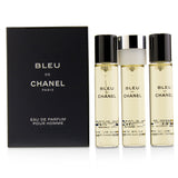 Chanel Bleu De Chanel Eau De Parfum Twist & Spray Refill  3x20ml