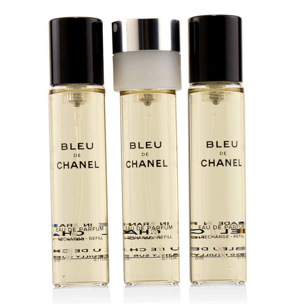 Chanel Bleu De Chanel Eau De Parfum Twist & Spray Refill  3x20ml