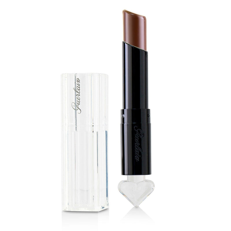 Guerlain La Petite Robe Noire Deliciously Shiny Lip Colour - #017 Leather Coffee  2.8g/0.09oz