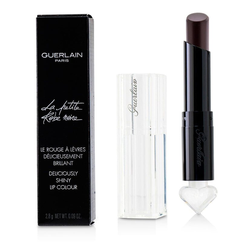 Guerlain La Petite Robe Noire Deliciously Shiny Lip Colour - #074 Plum Passion  2.8g/0.09oz