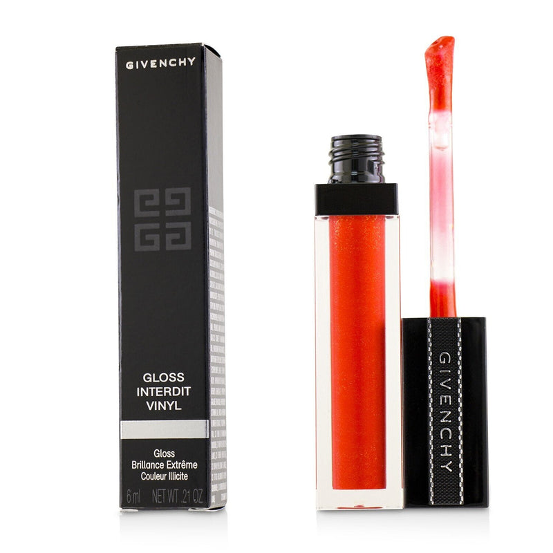 Givenchy Gloss Interdit Vinyl - # 11 Bold Orange  6ml/0.21oz