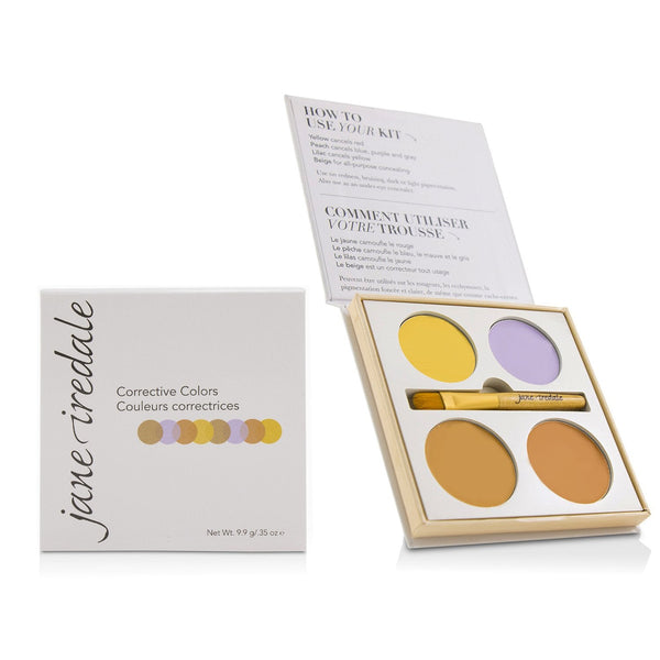 Jane Iredale Corrective Colors Kit (4x Concealer + 1x Applicator)  9.9g/0.35oz