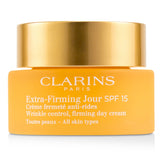 Clarins Extra-Firming Jour Wrinkle Control, Firming Day Cream SPF 15 - All Skin Types 