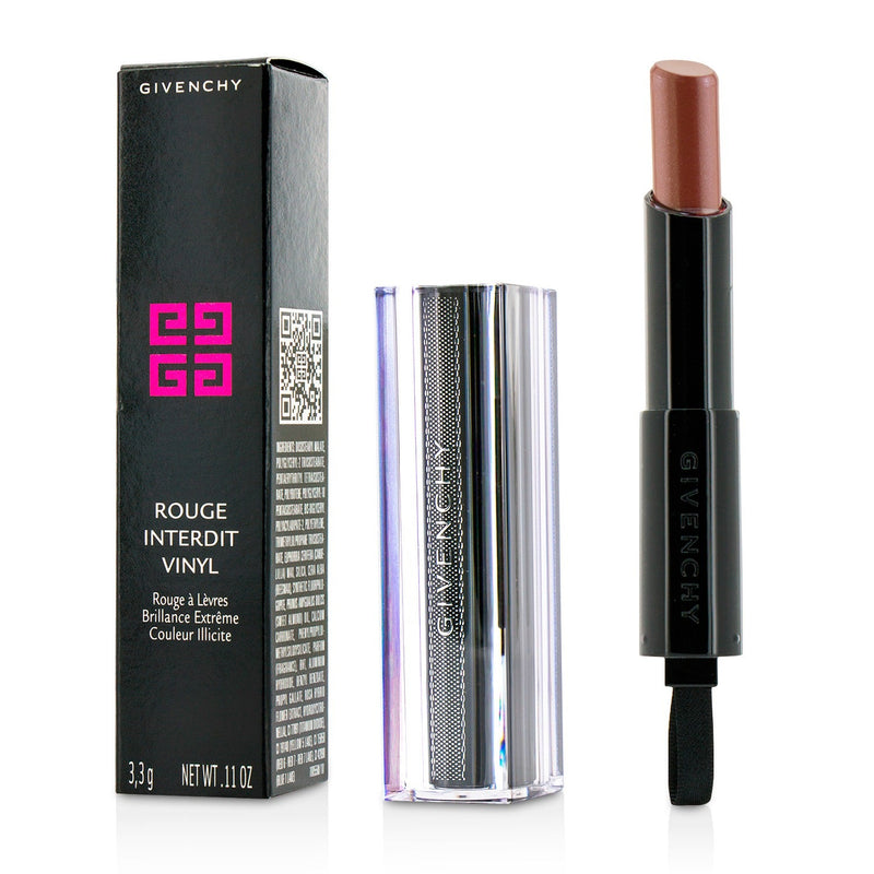 Givenchy Rouge Interdit Vinyl Extreme Shine Lipstick - # 11 Rouge Rebelle  3.3g/0.11oz