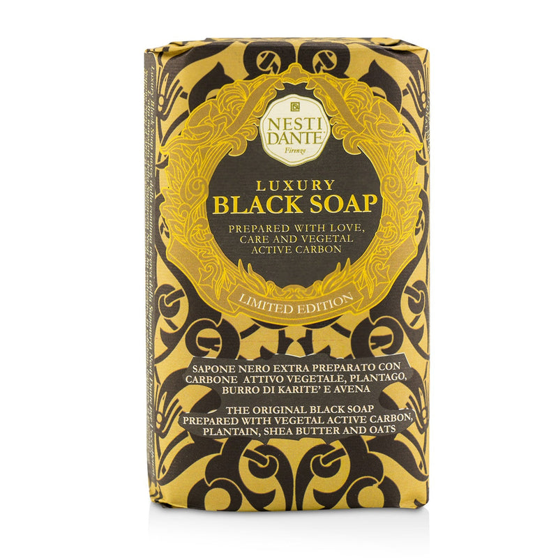 Nesti Dante Luxury Black Soap With Vegetal Active Carbon (Limited Edition)  250g/8.8oz