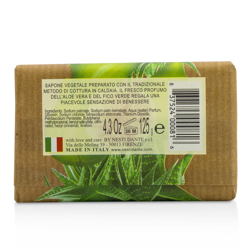 Nesti Dante Marsiglia In Fiore Vegetal Soap - Fig & Aloe Vera 