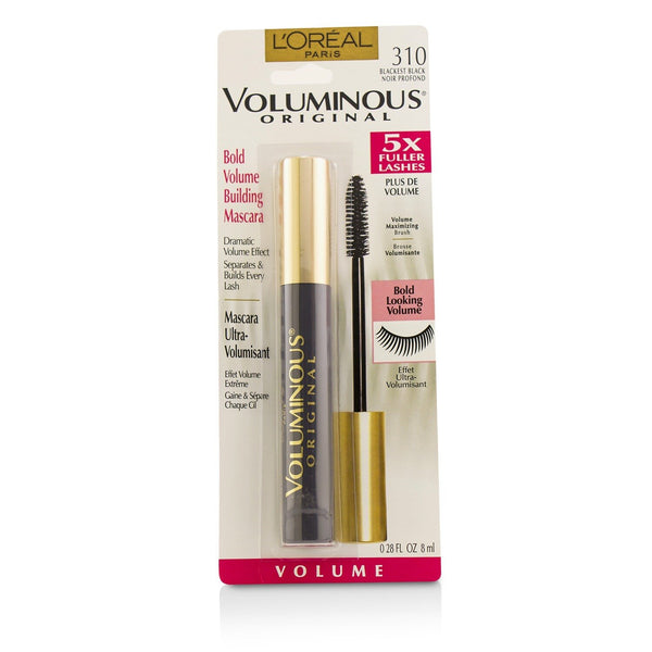 L'Oreal Voluminous Original Mascara - Blackest Black  8ml/0.28oz