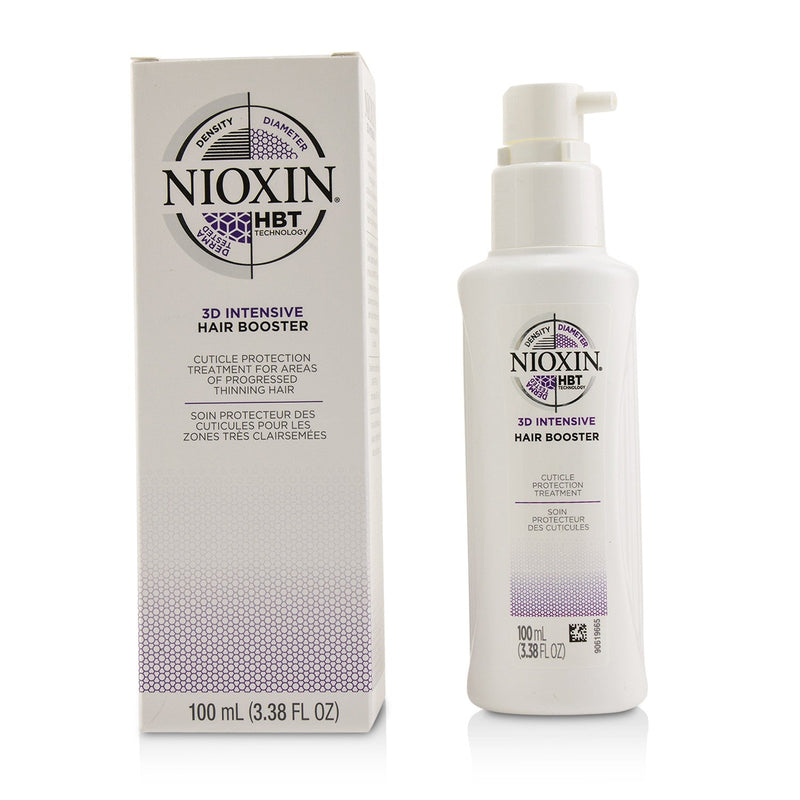 Nioxin 3D Intensive Hair Booster (Cuticle Protection Treatment For Areas Of Progressed Thinning Hair) 