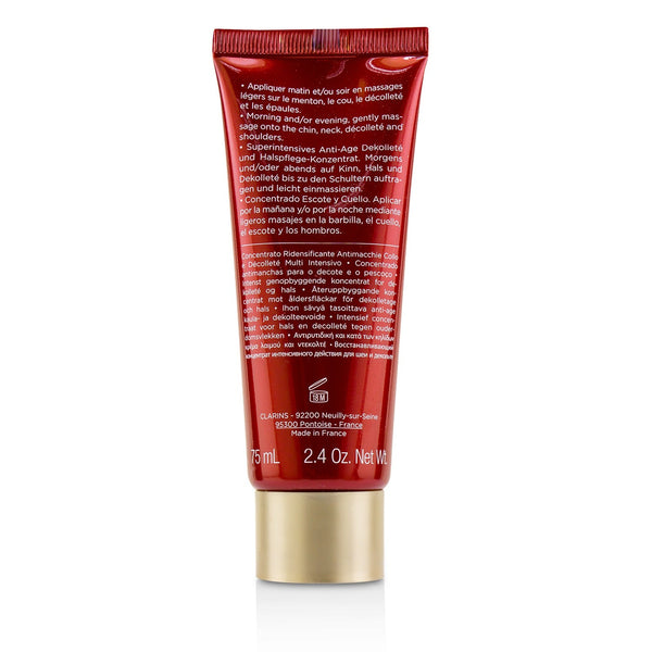 Clarins Super Restorative Decollete & Neck Concentrate (Box Slightly Damaged)  75ml/2.5oz