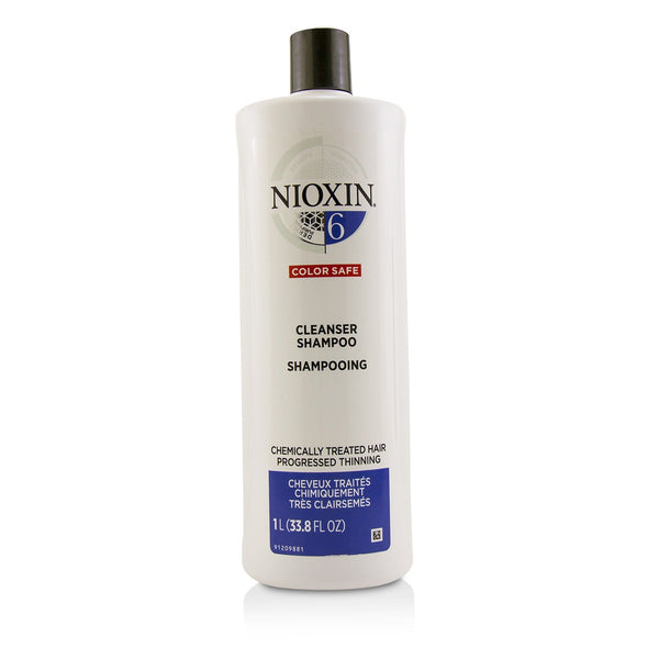 Nioxin Derma Purifying System 6 Cleanser Shampoo (Chemically Treated Hair, Progressed Thinning, Color Safe) 