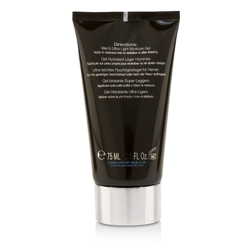 The Organic Pharmacy Men Ultra Light Moisture Gel - Hydrate & Refresh - For Normal & Oily Skin 