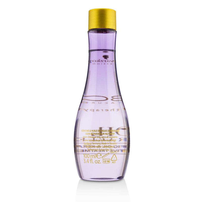 Schwarzkopf BC Oil Miracle Barbary Fig Oil & Keratin Restorative Treatment (For Very Dry and Brittle Hair)  100ml/3.4oz