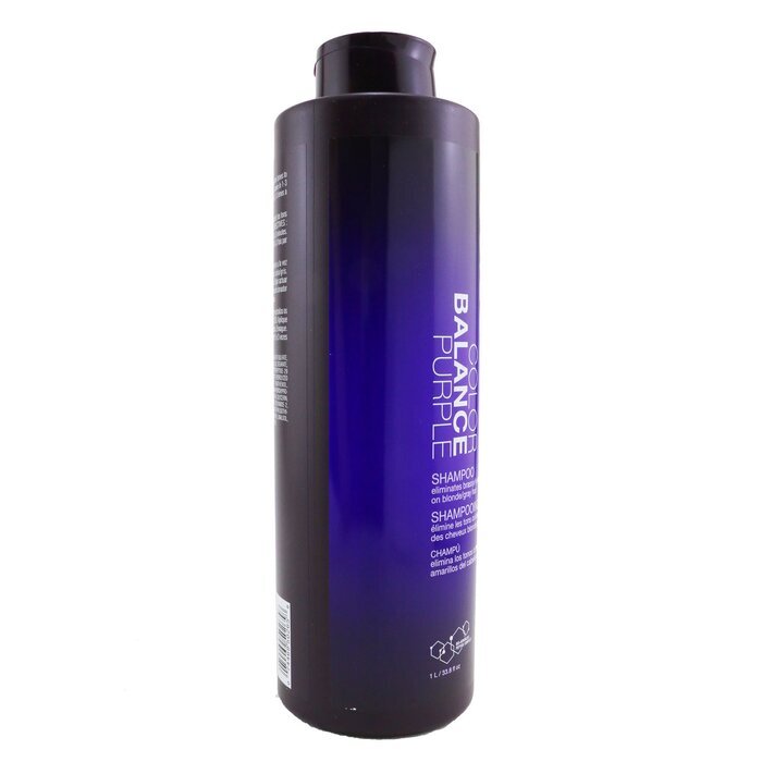 Joico Color Balance Purple Shampoo (Eliminates Brassy/Yellow Tones on Blonde/Gray Hair) 1000ml/33.8oz