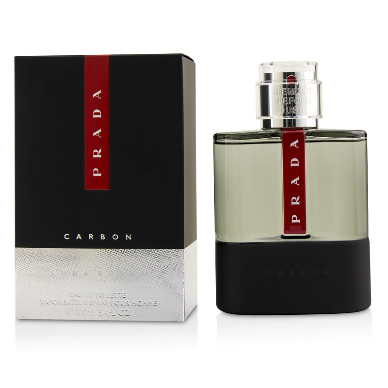 Prada Luna Rossa Carbon Eau De Toilette Spray  100ml/3.4oz