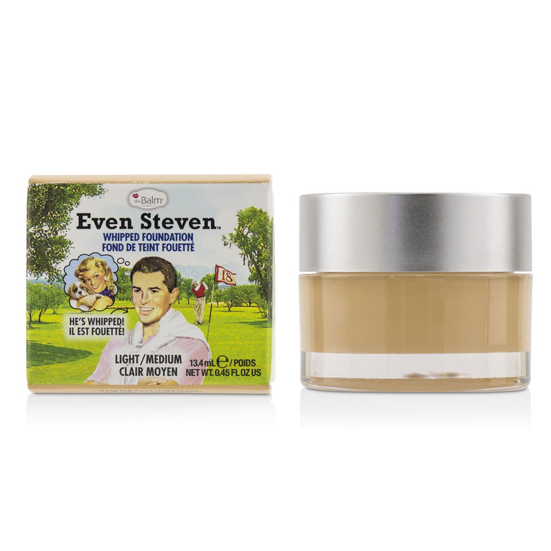 TheBalm Even Steven Whipped Foundation - # Light/Medium  13.4ml/0.45oz