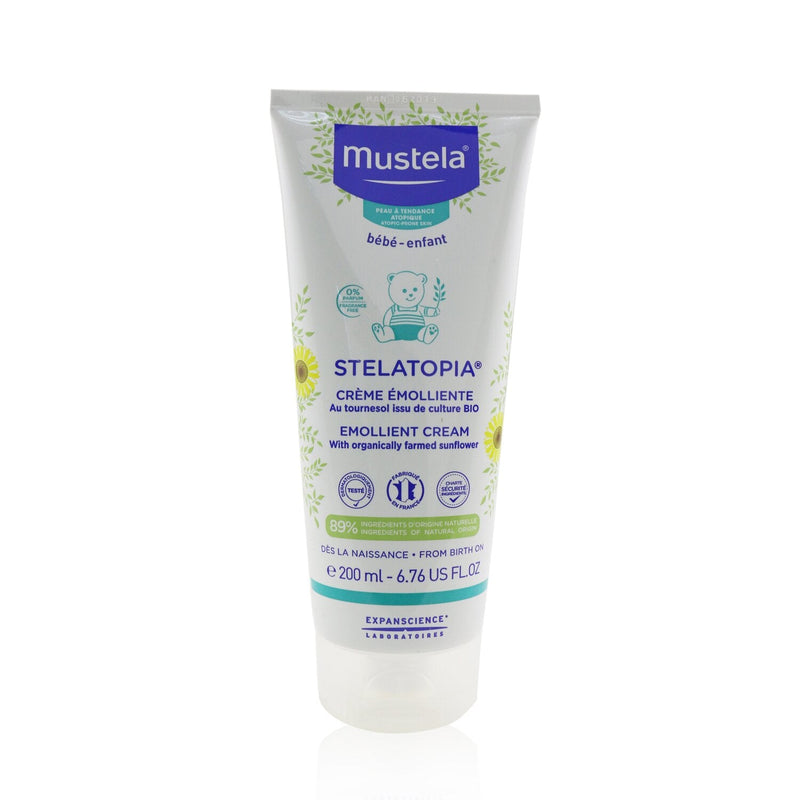 Mustela Stelatopia Emollient Cream - For Atopic-Prone Skin  200ml/6.76oz