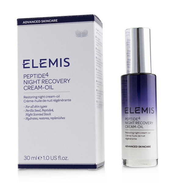 Elemis Peptide4 Night Recovery Cream-Oil 