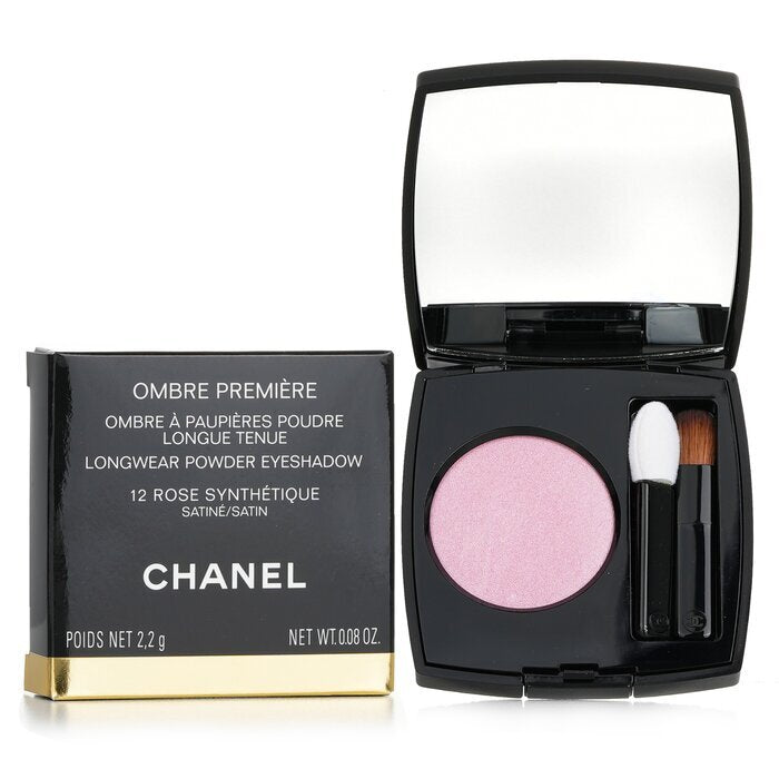 Chanel Ombre Premiere Longwear Powder Eyeshadow - # 12 Rose Synthetique (Satin) 2.2g/0.08oz