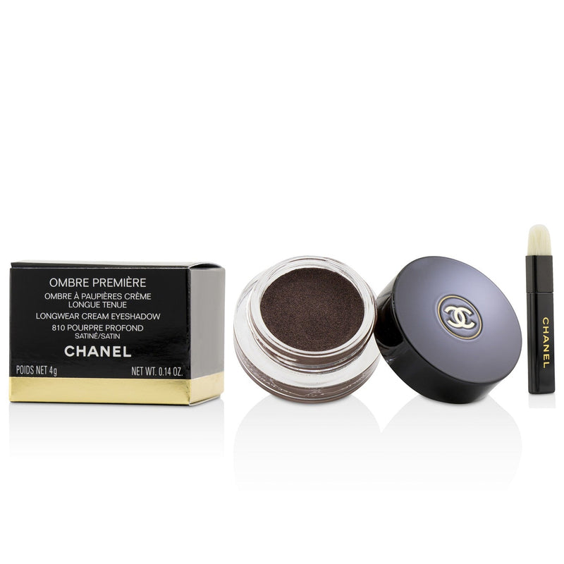 Chanel Ombre Premiere Longwear Cream Eyeshadow - # 810 Pourpre Profond (Satin) 