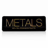 BYS Eyeshadow Palette (12x Eyeshadow, 2x Applicator) - Metals 