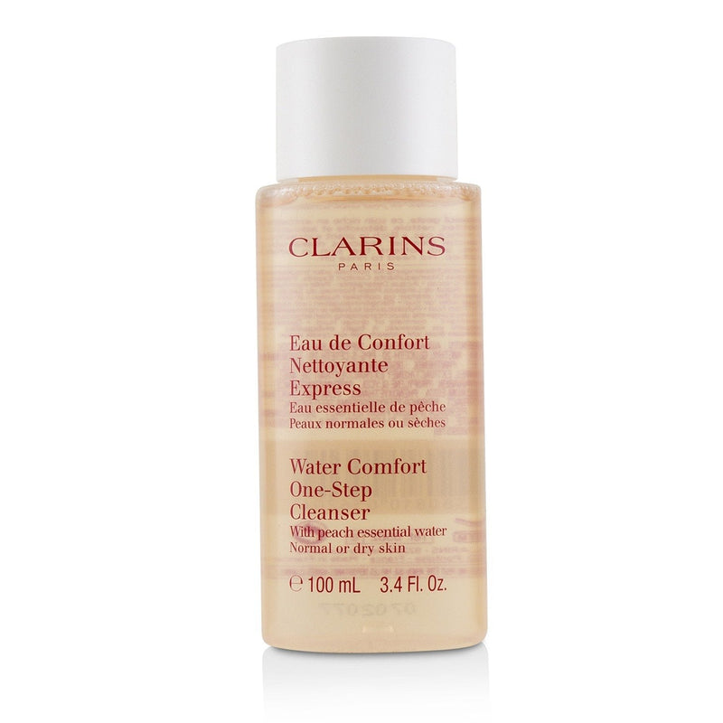 Clarins Water Comfort One-Step Cleanser With Peach Essential Water - For Normal or Dry Skin 