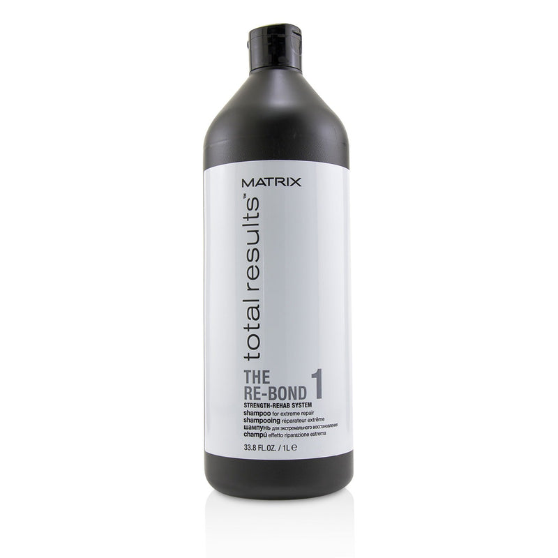 Matrix Total Results The Re-Bond Strength-Rehab System Shampoo (For Extreme Repair)  1000ml/33.8oz