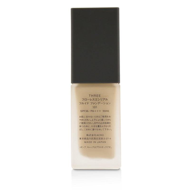 THREE Flawless Ethereal Fluid Foundation SPF36 - # 101  30ml/1oz