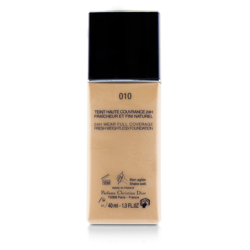 Christian Dior Diorskin Forever Undercover 24H Wear Full Coverage Water Based Foundation - # 010 Ivory 