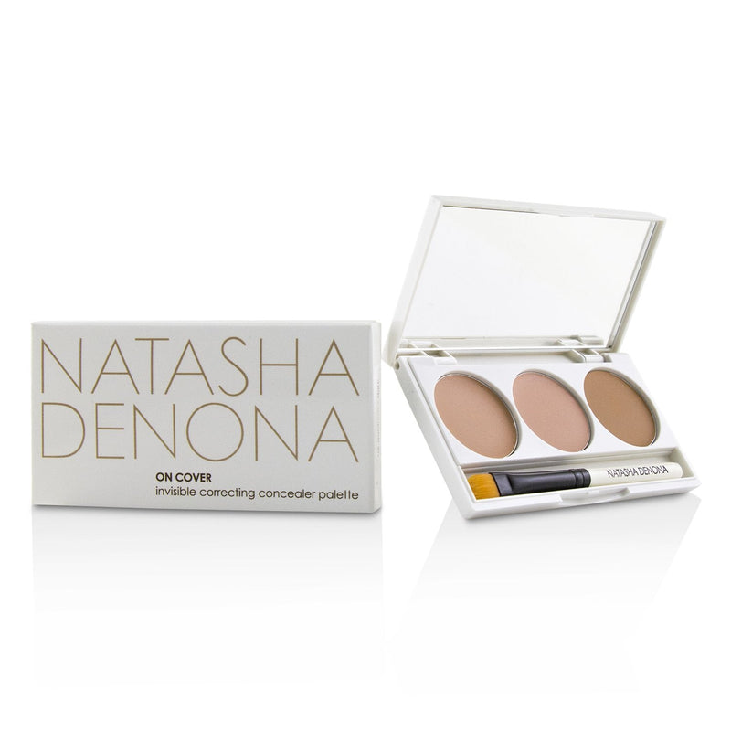 Natasha Denona On Cover Invisible Correcting Concealer Palette - # 02 Medium - Dark 