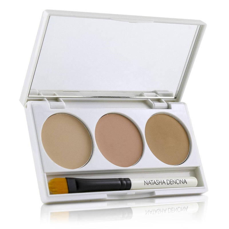 Natasha Denona On Cover Invisible Correcting Concealer Palette - # 01 Light - Medium 