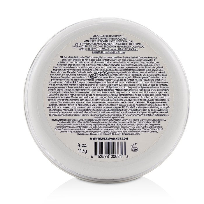 Reuzel Clay Matte Pomade 113g/4oz