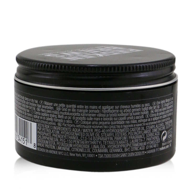 Redken Brews Maneuver Cream Pomade (Medium Control / Smooth Finish) 