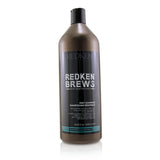 Redken Brews Mint Shampoo (Invigorating For Hair and Scalp)  1000ml/33.8oz