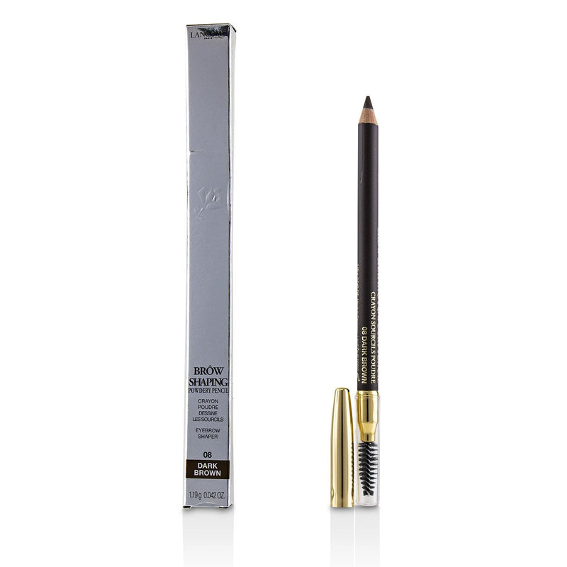 Lancome Brow Shaping Powdery Pencil - # 08 Dark Brown 