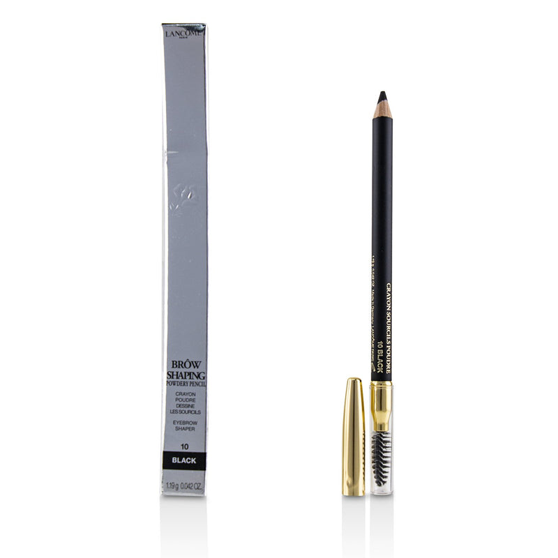 Lancome Brow Shaping Powdery Pencil - # 10 Black  1.19g/0.042oz