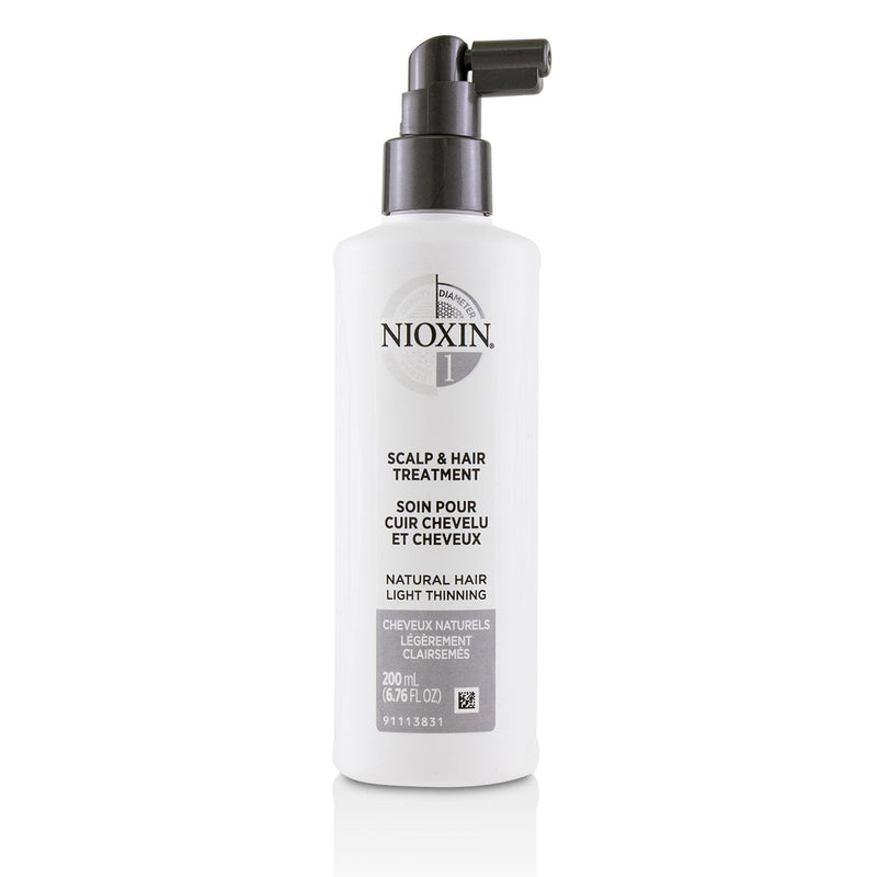 Nioxin Diameter System 1 Scalp & Hair Treatment (Natural Hair, Light Thinning) 