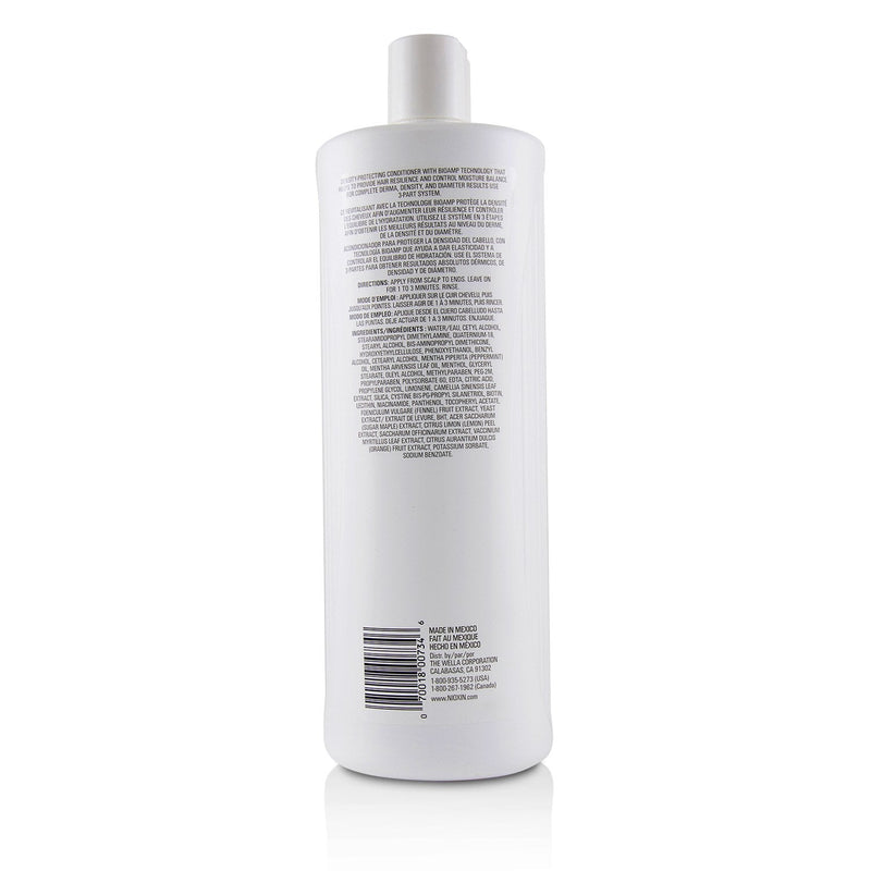 Nioxin Density System 3 Scalp Therapy Conditioner (Colored Hair, Light Thinning, Color Safe) 