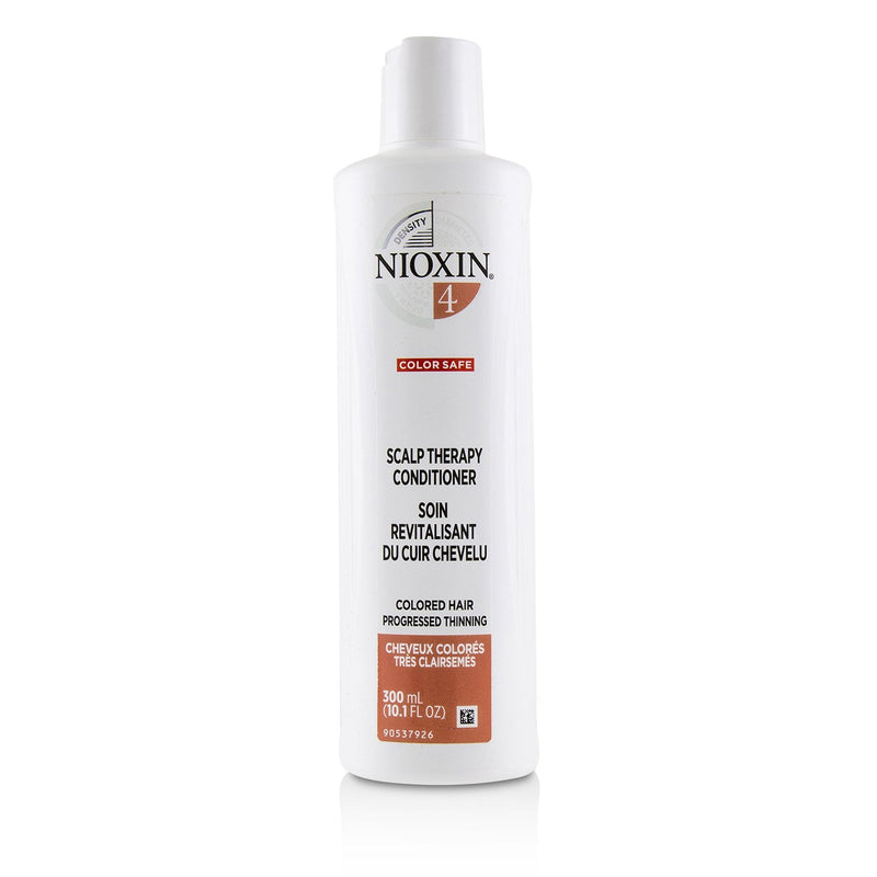 Nioxin Density System 4 Scalp Therapy Conditioner (Colored Hair, Progressed Thinning, Color Safe) 