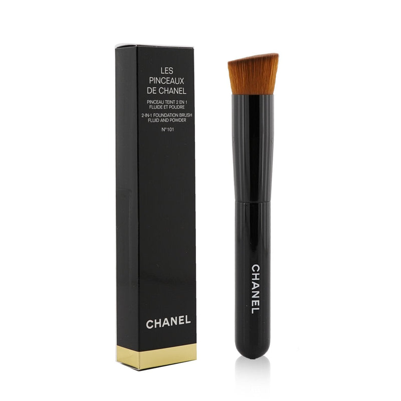 Chanel Les Pinceaux De Chanel 2 In 1 Foundation Brush (Fluid And Powder) N°101 