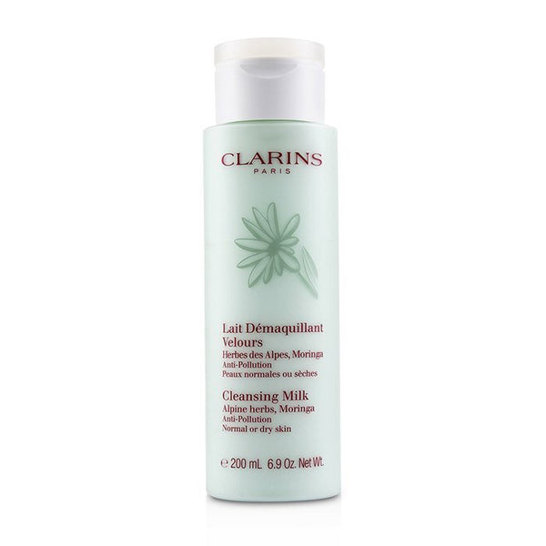Clarins Anti-Pollution Cleansing Milk With Alpine Herbs, Maringa - Normal or Dry Skin 200ml/6.9oz