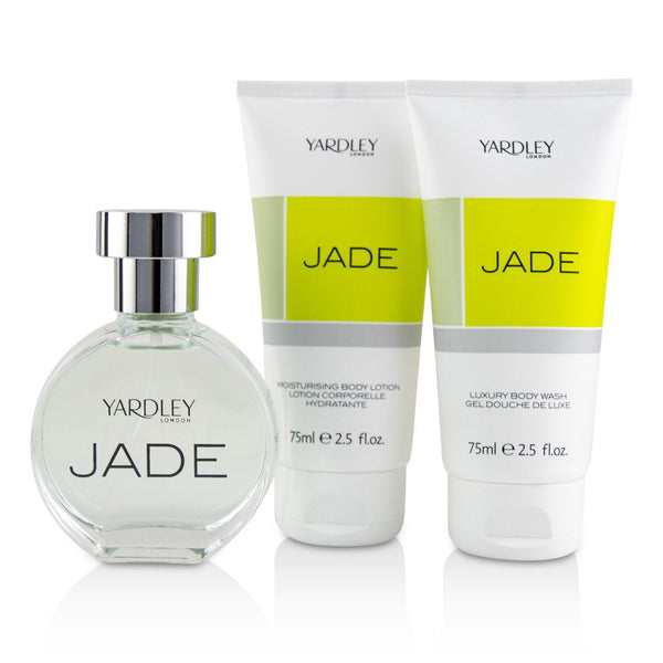 Yardley London Jade Coffret: Eau De Toilette Spray 50ml/1.7oz + Luxury Body Wash 75ml/2.5oz + Moisturising Body Lotion 75ml/2.5oz 