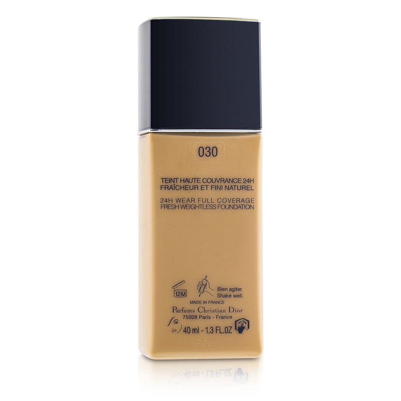 Christian Dior Diorskin Forever Undercover 24H Wear Full Coverage Water Based Foundation - # 030 Medium Beige  40ml/1.3oz
