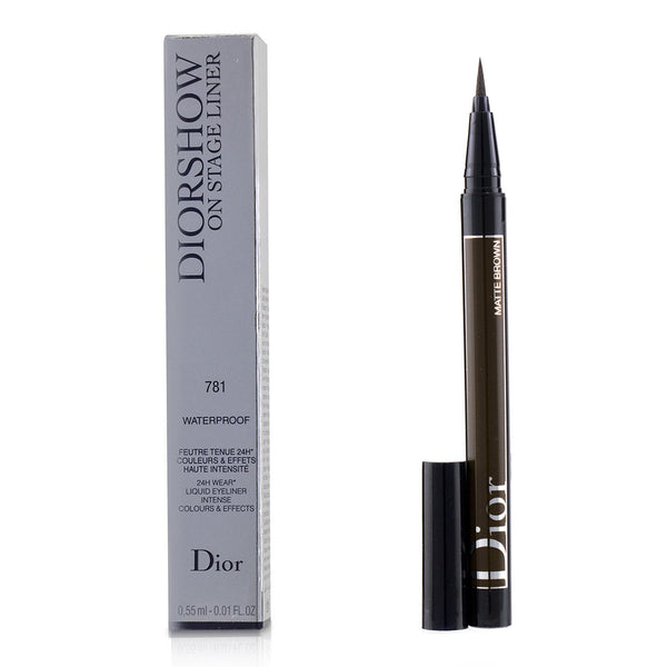 Christian Dior Diorshow On Stage Liner Waterproof - # 781 Matte Brown 